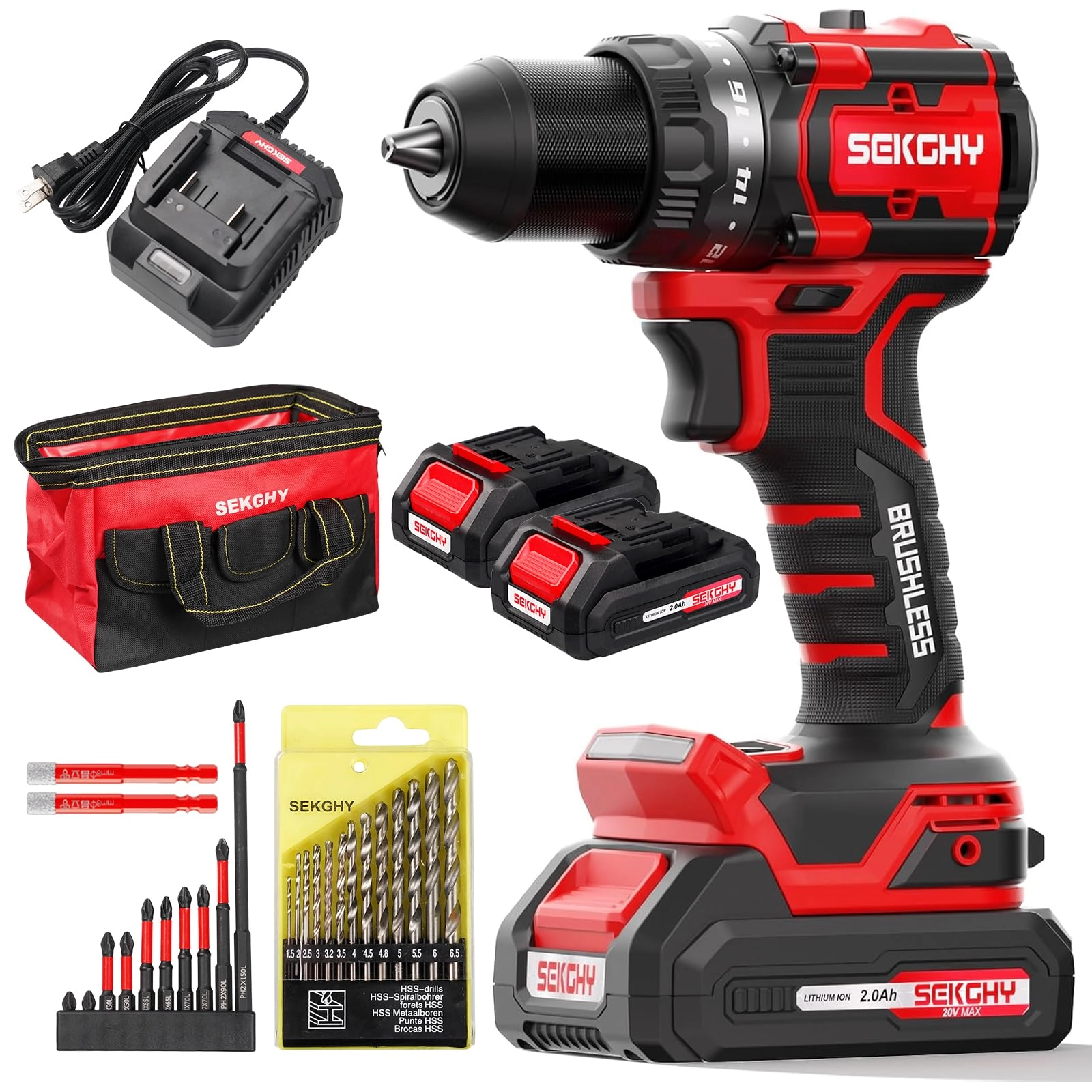 SEKGHY DD2004-20V-2DC - 2.0Ah