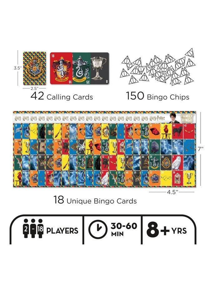 Harry Potter Family Bingo Game - English