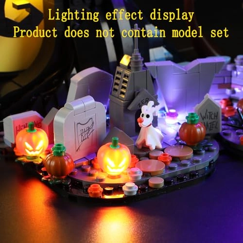 LED Light Set - Orange Warm White Battery Powered