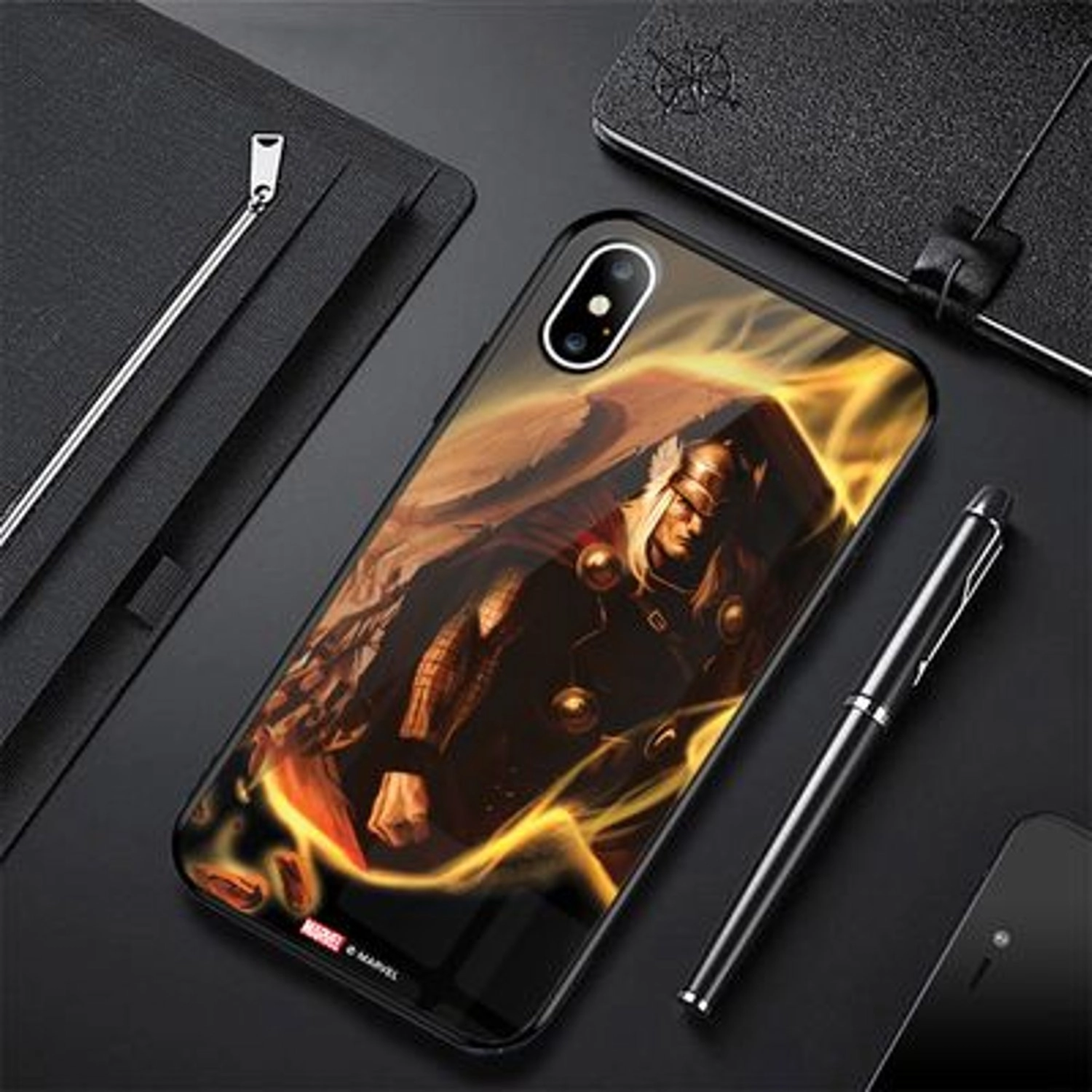 Fired-up Thor Back Case for iPhone Xs