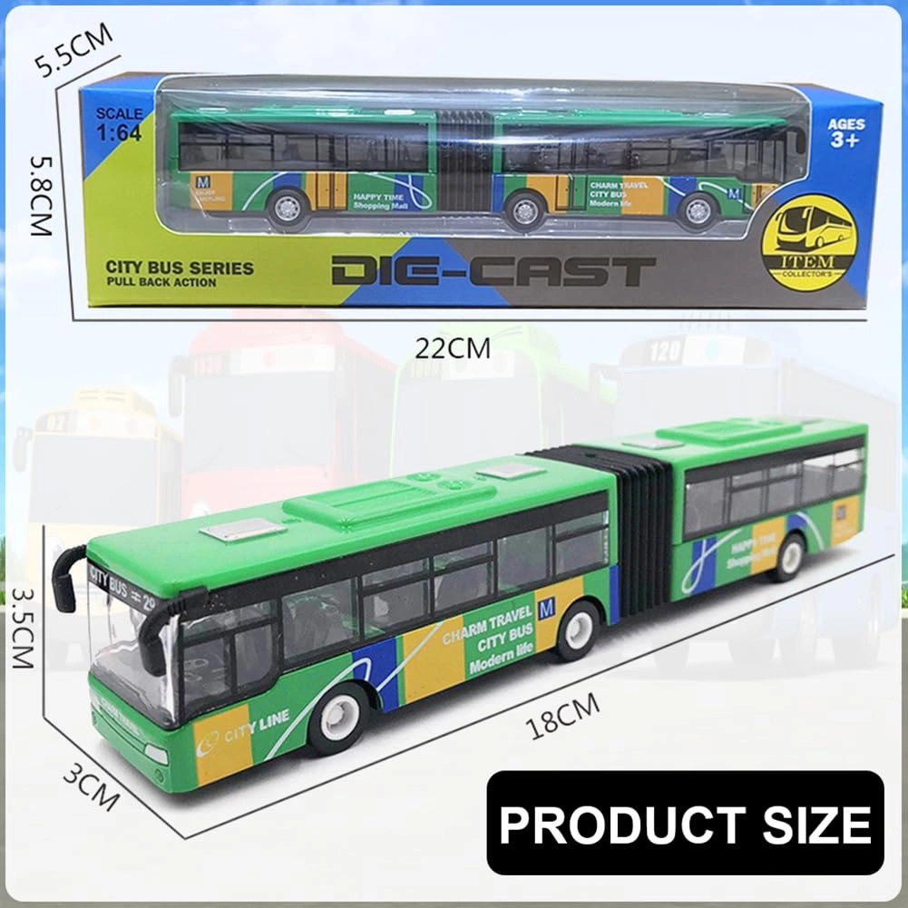 Bus Model Car - 1pcs