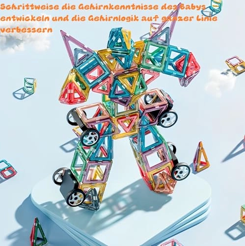 Magnetic Construction Toy - Building Learning and Discovery