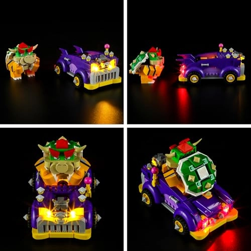 LED Light for LEGO Bowsers Monster Truck 71431 - Plastic Super Mario 237