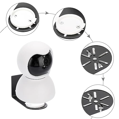 Surveillance Bracket - Metal White Set