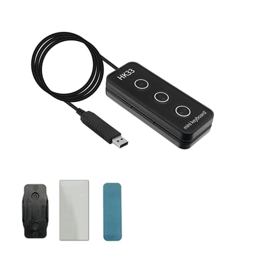 3 Key USB Programmable Keyboard - Wired