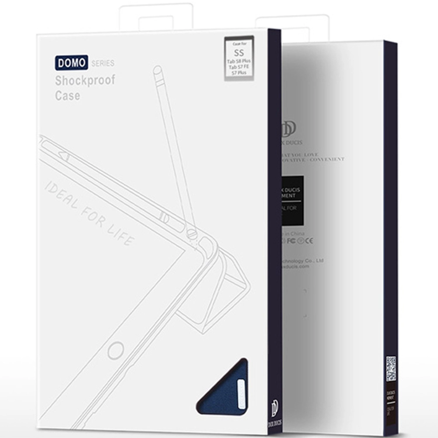 Folio Case with S Pen Holder for Samsung Tab S8 Plus