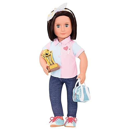 Everly Baby Doll - Plastic dark-brown hair pale blue eyes