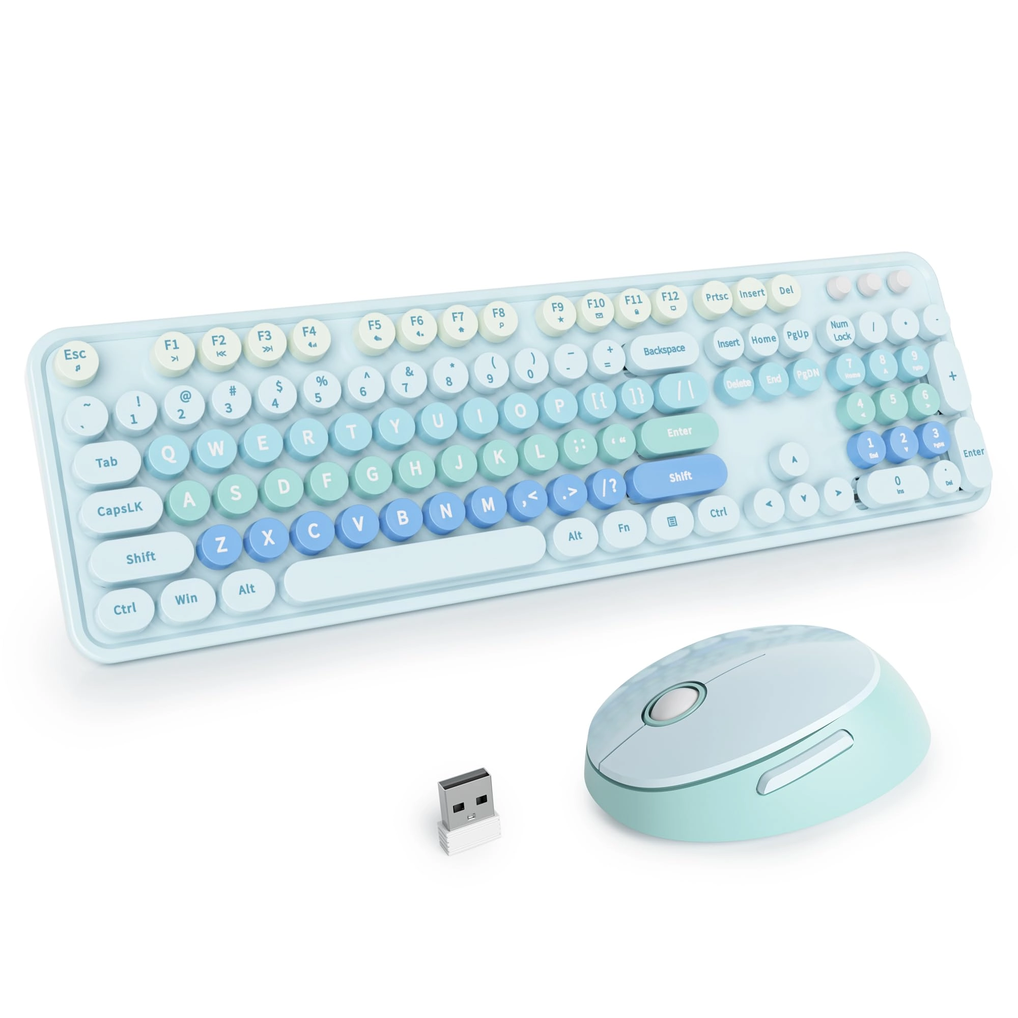 Wireless Keyboard & Mouse Set - US Wireless