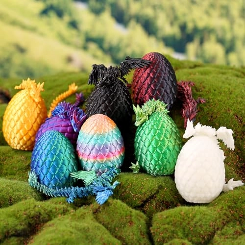 Dragon Egg - 4 pcs + DND Dice - 7 pcs