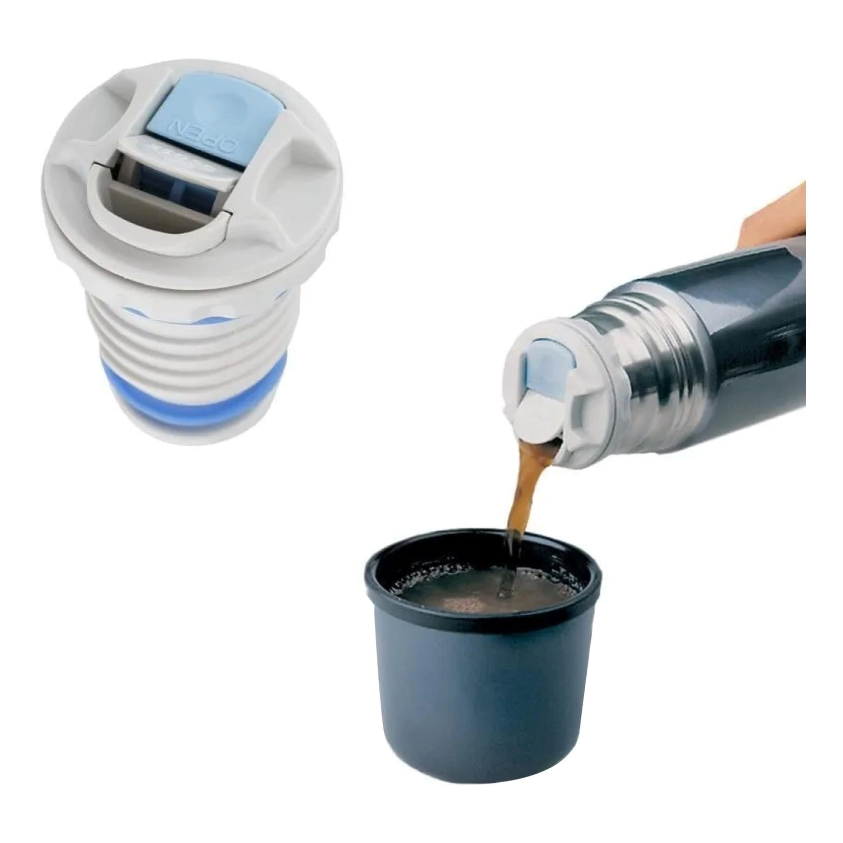 Stainless Steel Vacuum Flask - 1000ml