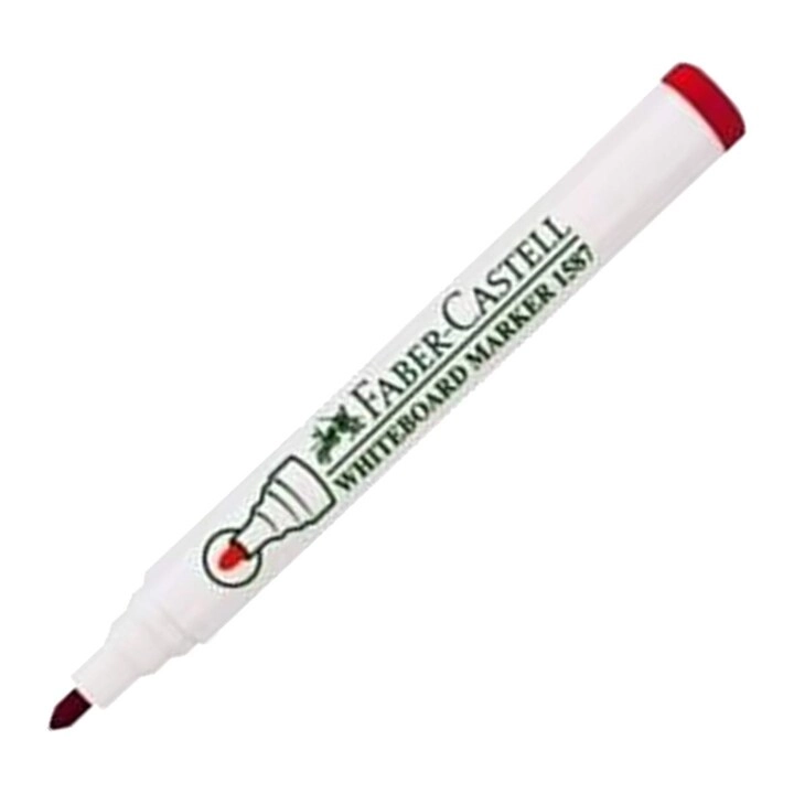 Faber-Castell Whiteboard Marker - Red Bullet Tip