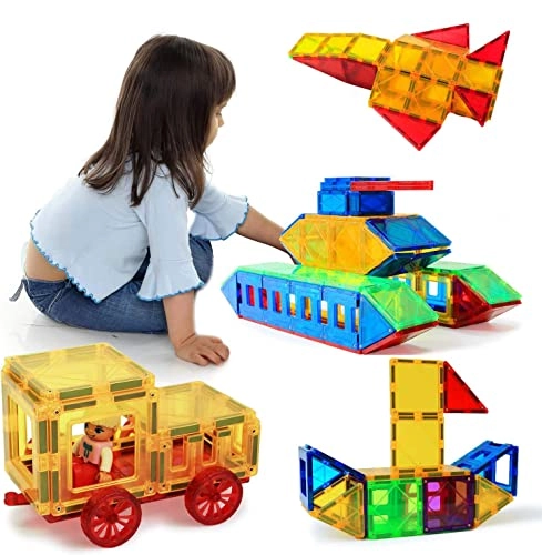 Magnetic Tiles - 16 months and up 32 pieces