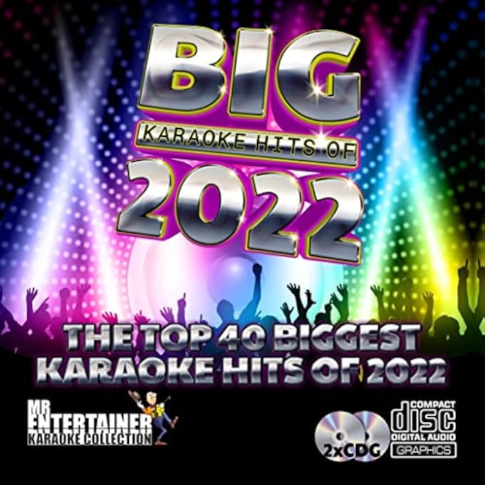 KARAOKE CHART HITS - 2022 CDG DISC PACK