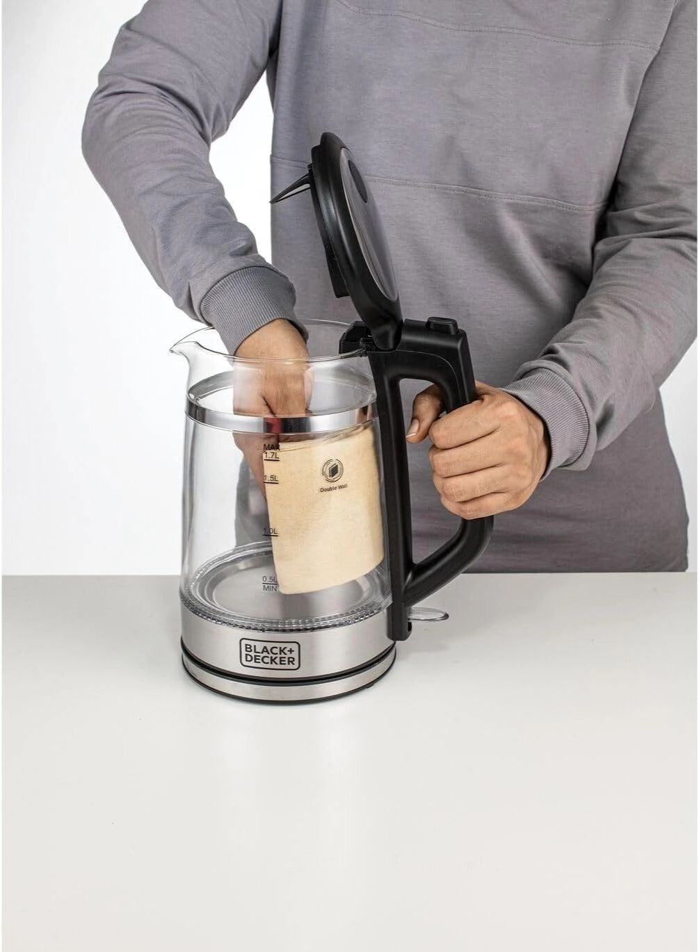 Glass Kettle GK220-B5