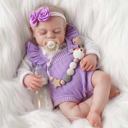 Lucy Reborn Baby Doll - 20 Inch Vinyl Cotton Girl Ages 3+