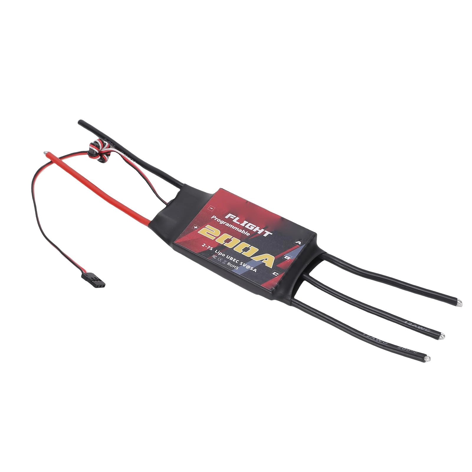 Halearo Brushless ESC - 200A 5A UBEC 2-7S LiPo