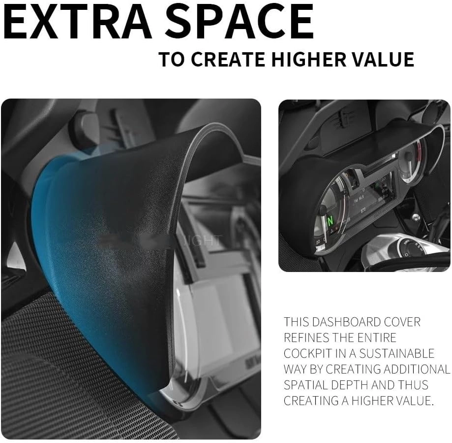 Motorcycle Instrument Sun Visor - BMW R1250RT