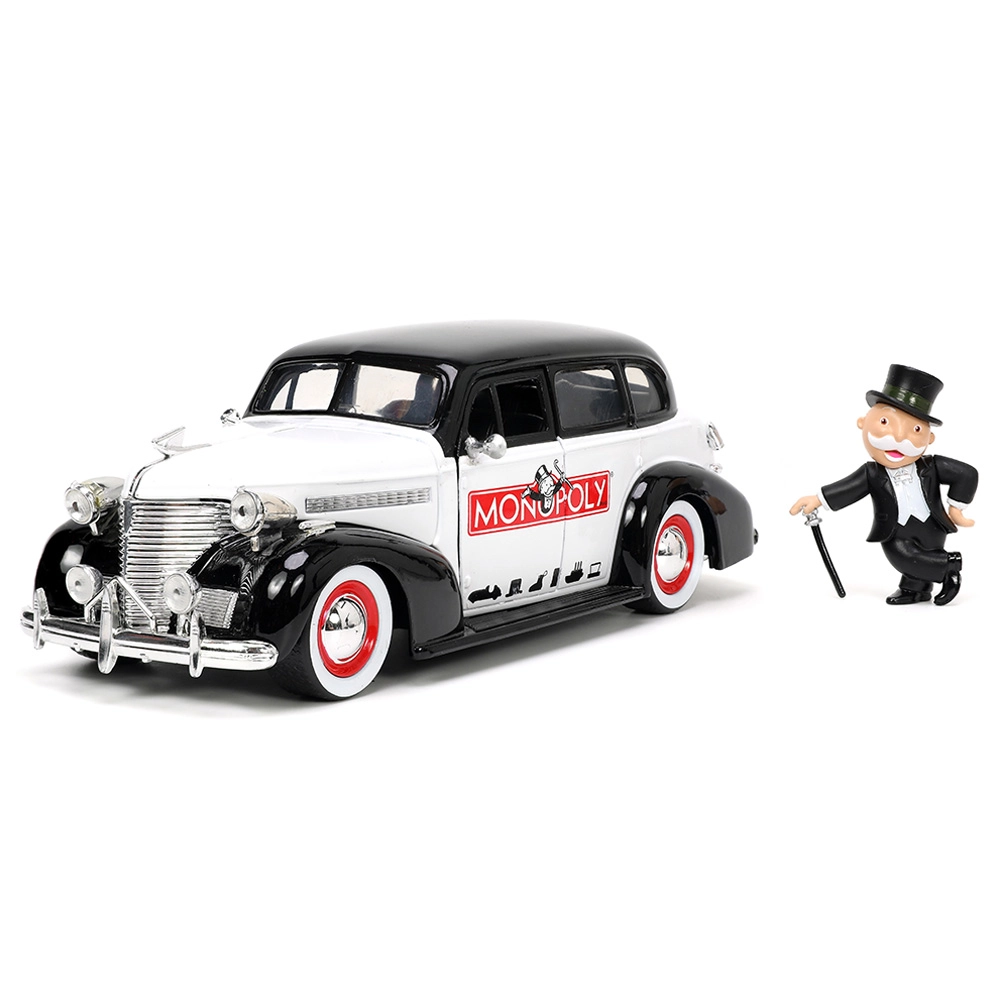 Mr Monopoly 1939 Chevy Master with Figure - 1:24