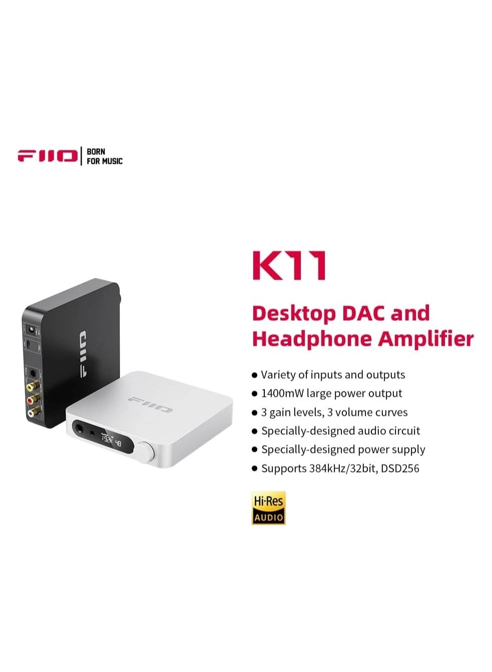 K11 - R2R DAC Headphone Amplifier