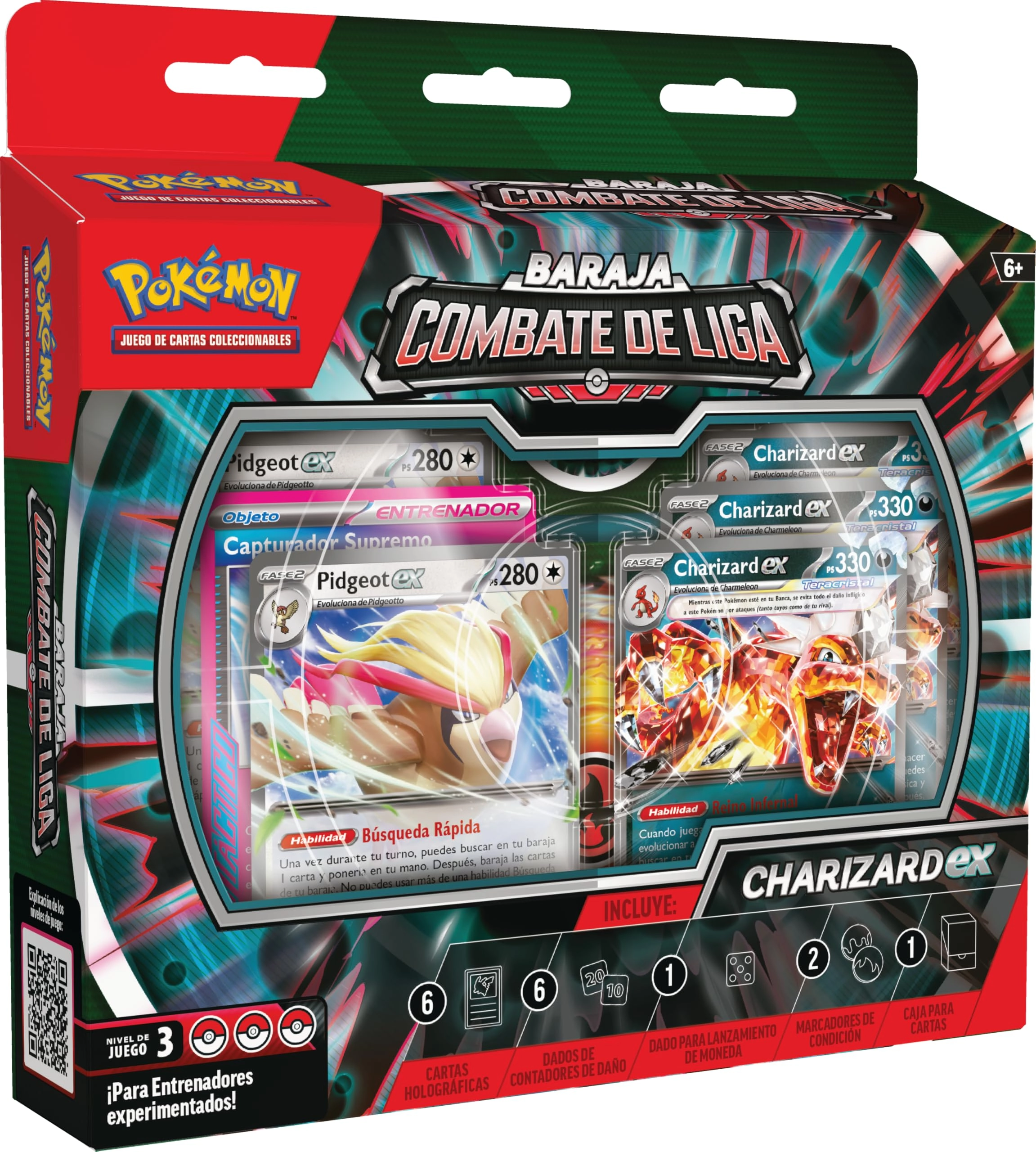 Pokmon Charizard Ex League Battle Deck - Spanish 60pcs
