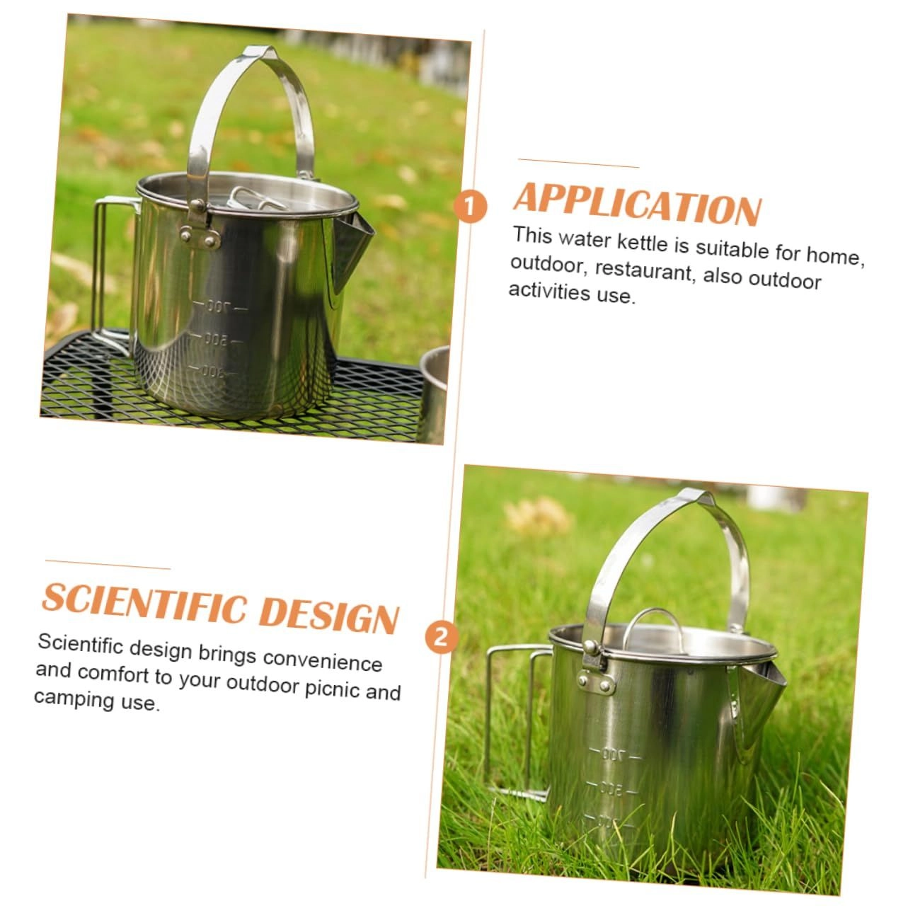 Camping Kettle - 1.0 1.2L