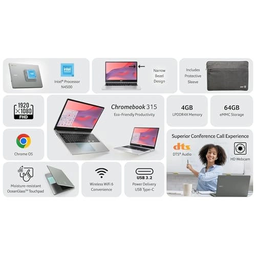 Chromebook 315 - 15.6'' 64GB 4GB Celeron