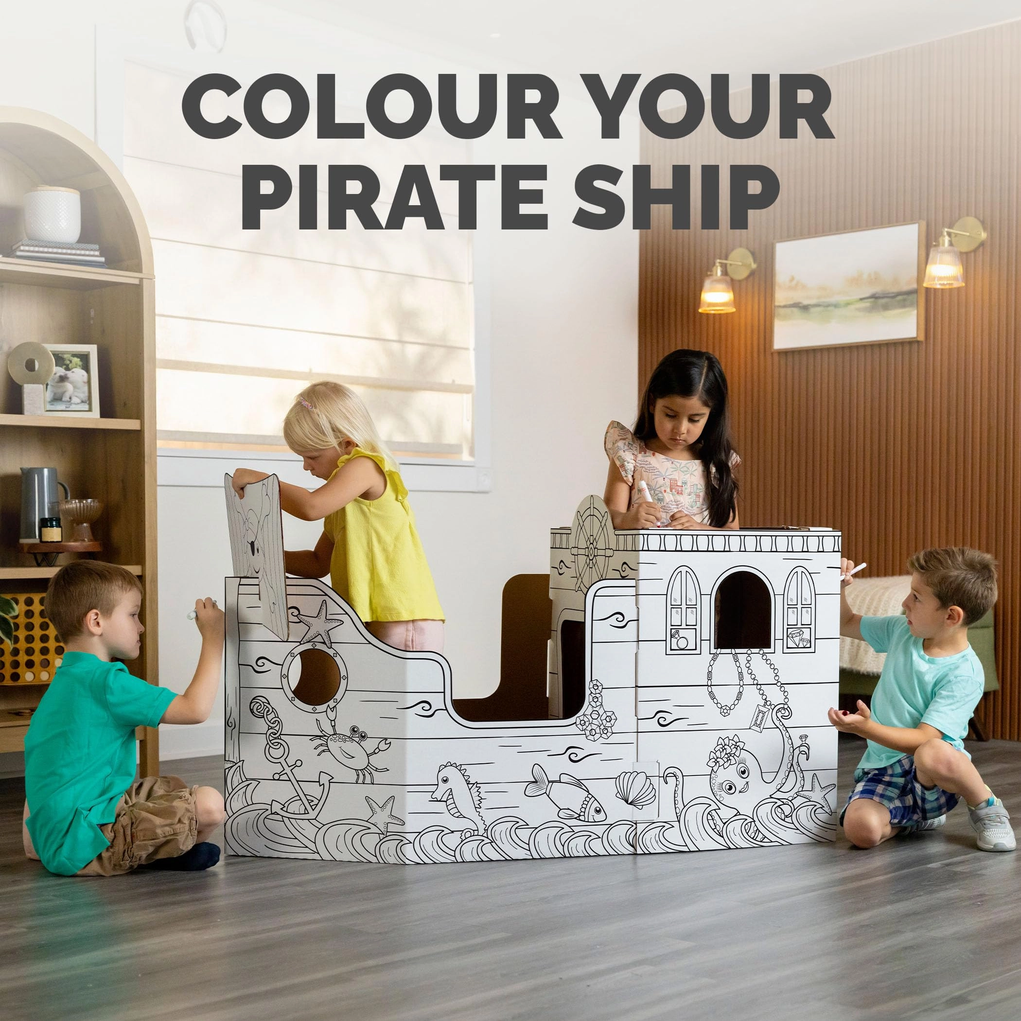 Pirate Ship Playhouse