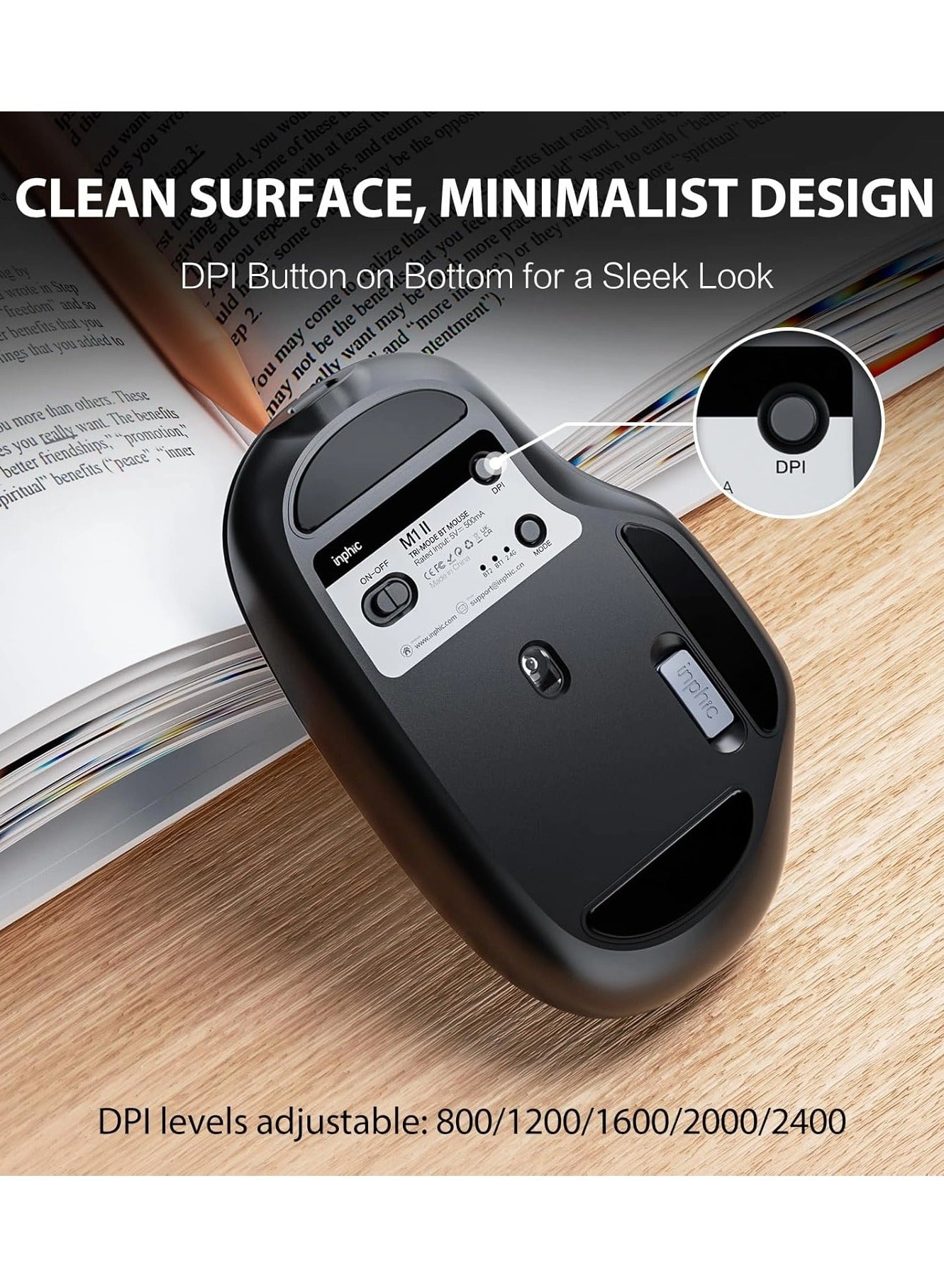 M1 Second Generation Mouse - Bluetooth