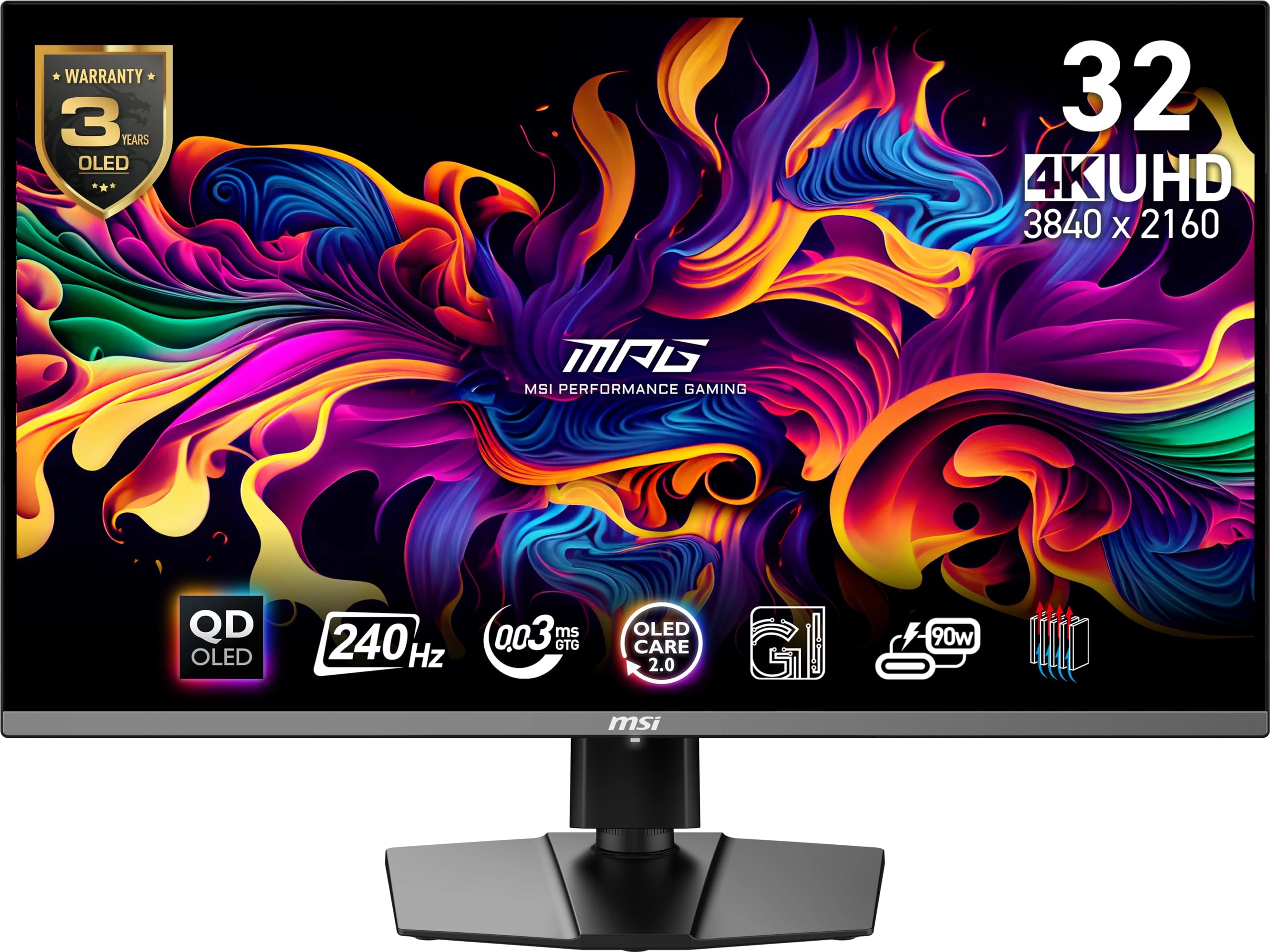 MPG 321URX QD-OLED - 31.5" 3840 x 2160