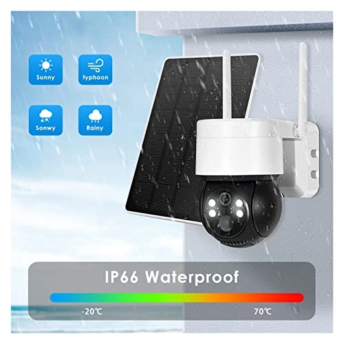 Outdoor Solar Security Camera 2K