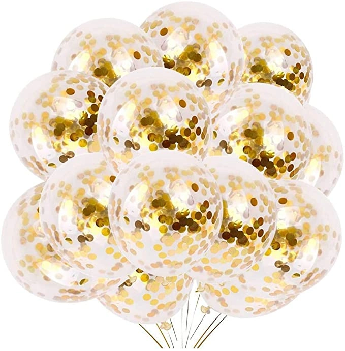 24-Pieces Latex Confetti Balloons - Father's Day
