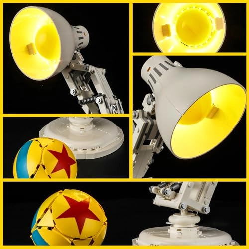 Light Kit for LEGO Disney Pixar Luxo Jr 21357 - Plastic