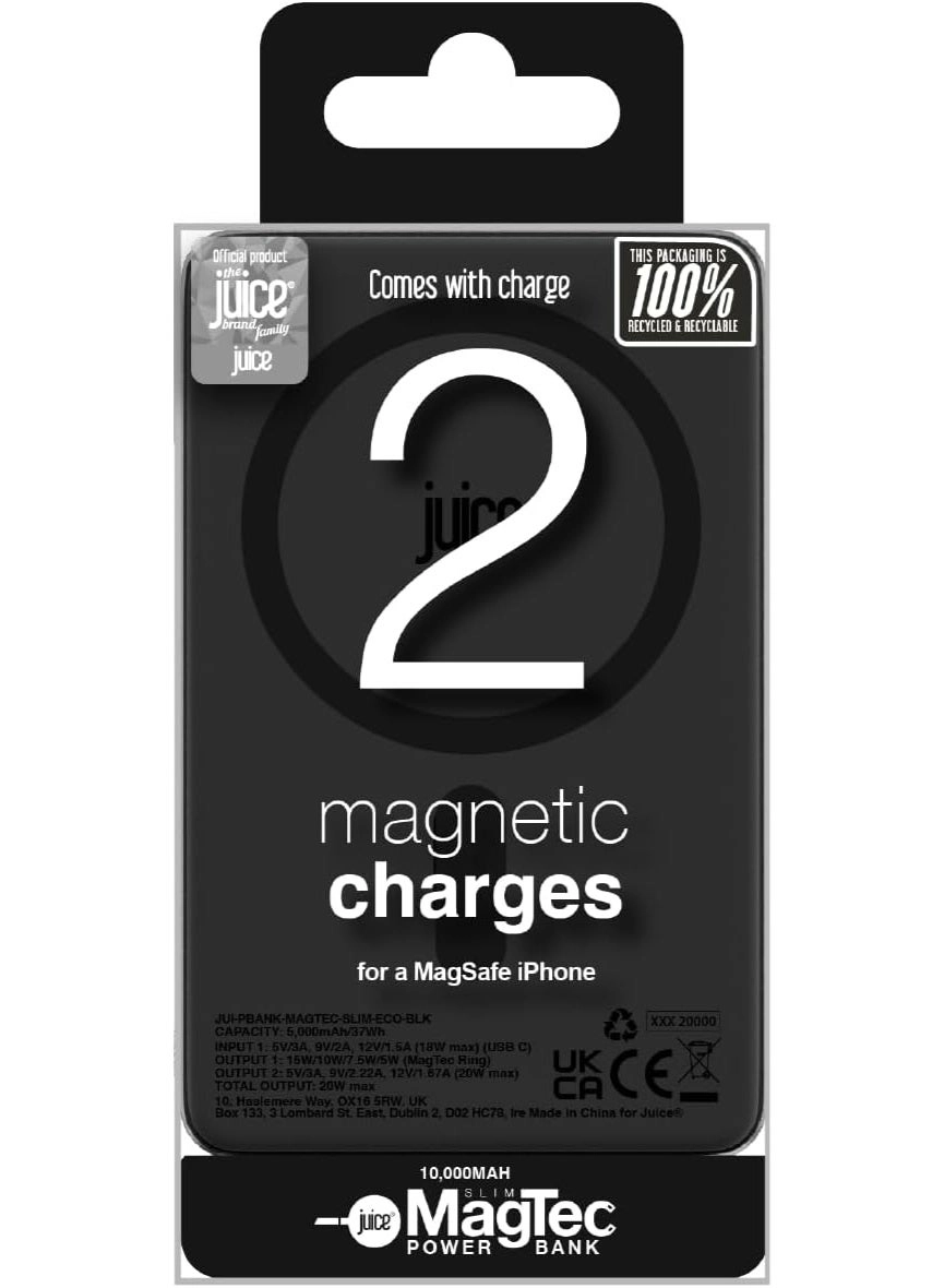 PBSLIM10KBLK - 10,000mAh 18W