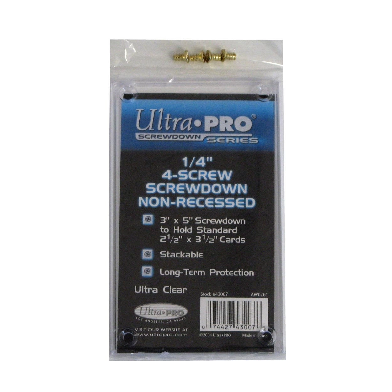 Ultra PRO Non-Recessed Screwdown - 1/4"" thick 2-1/2"" x 3-1/2""