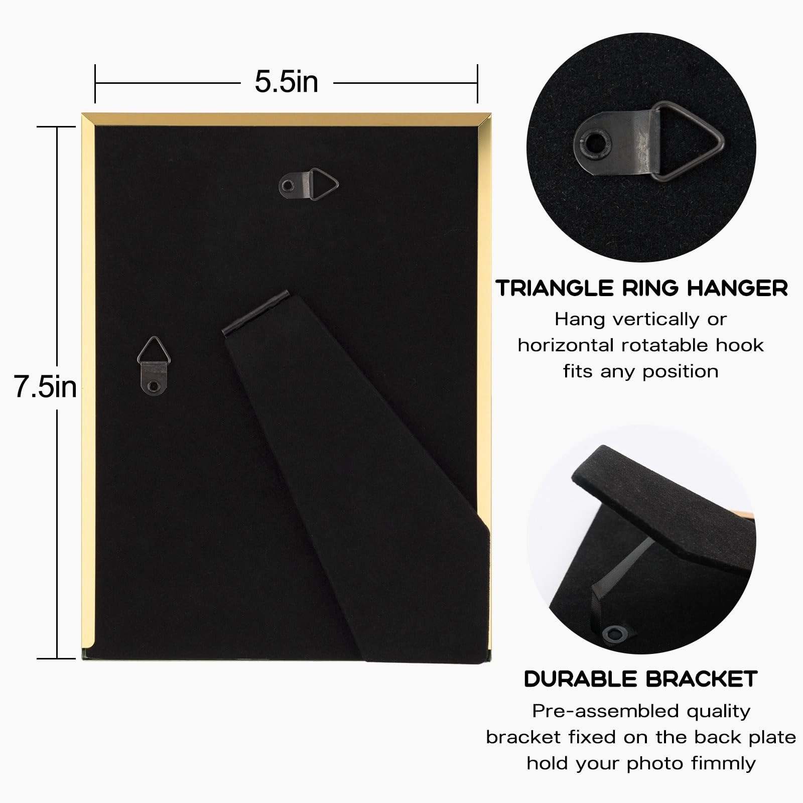 Enamel Picture Frame - 5x7 Set