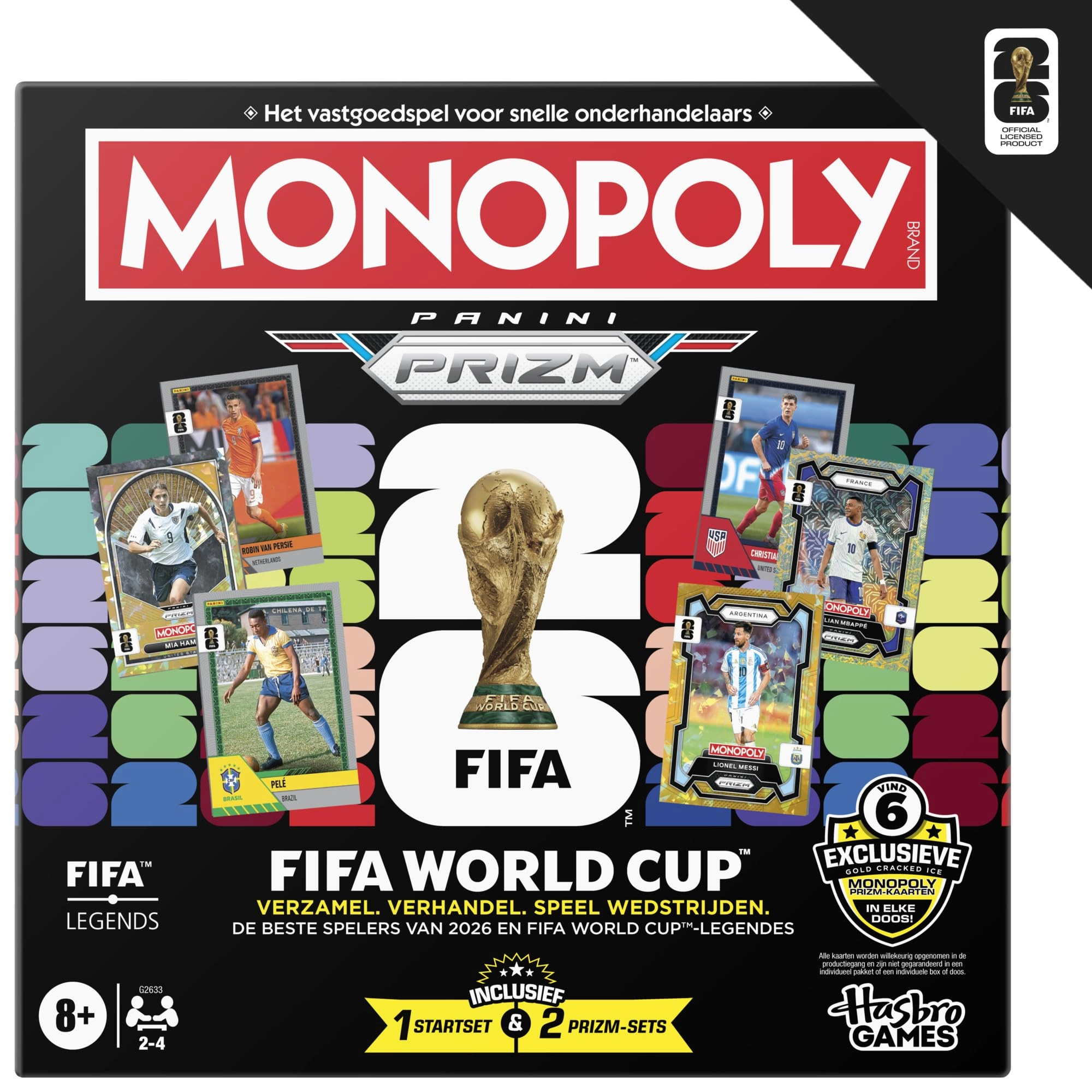 Hasbro Monopoly: Panini Prizm FIFA World Cup (Dutch)