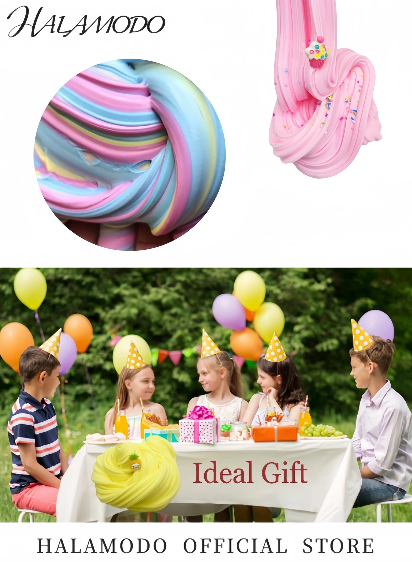 Latte Butter Slime - under 14 years old