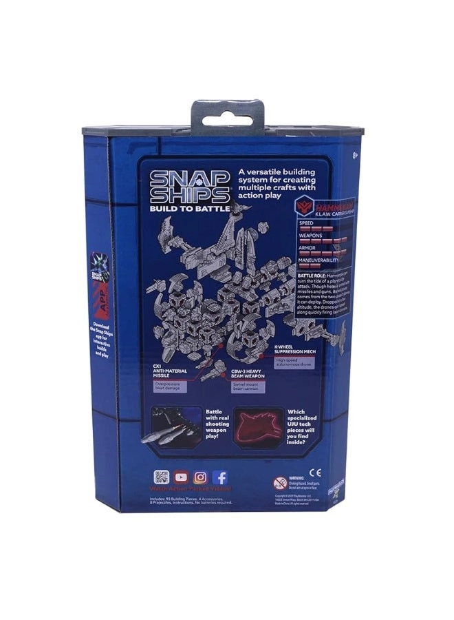 Komplex Hammerjaw K.L.A.W. Gunship - Building Toy 3 Builds Ages 8+