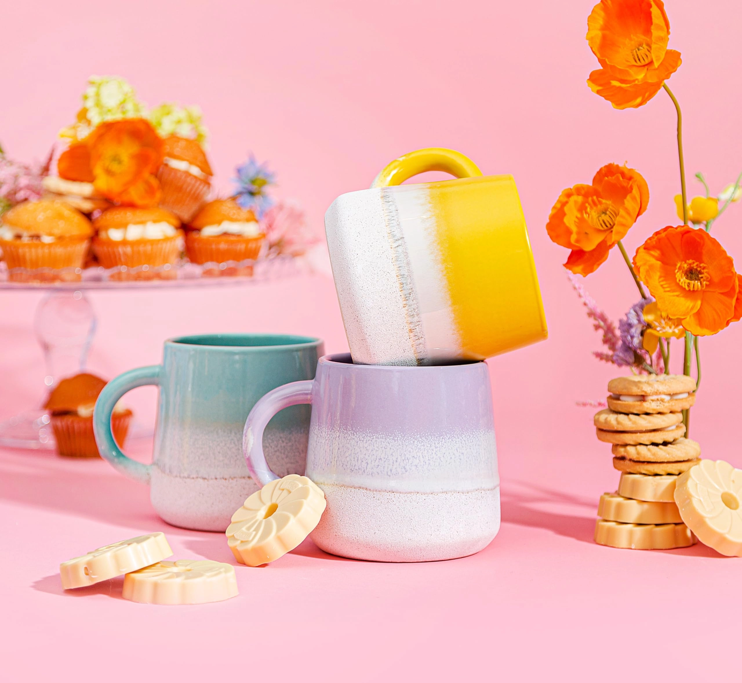 Mojave Glaze Mug - 1 pcs Bohemian Ombre Rustic 360 ml