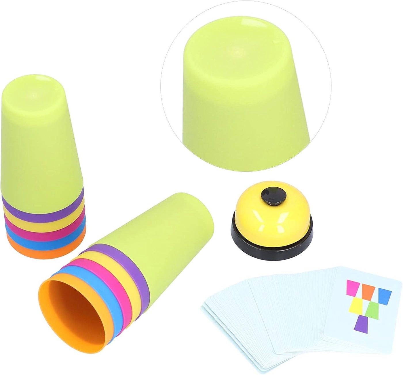 Stacking Cups - 3 + years old 6 pieces