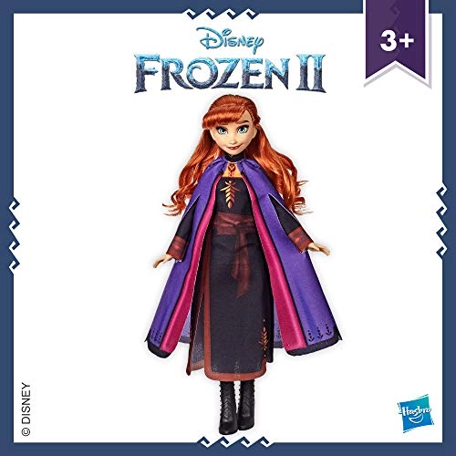 Anna Fashion Doll - Long Red Hair Outfit Inspired by Frozen 2 Ages 3+