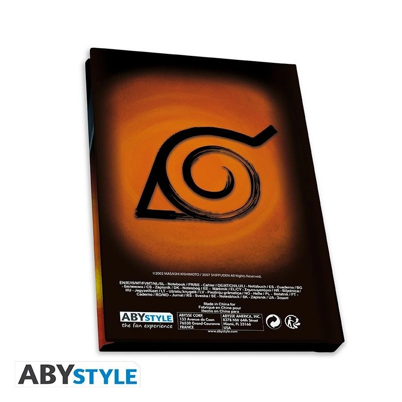 Naruto Shippuden Mug - 1 pcs - 320 ml + Naruto Shippuden Keyring - 1 pcs + Naruto Shippuden Notebook - 1 pcs - 164 pages A6