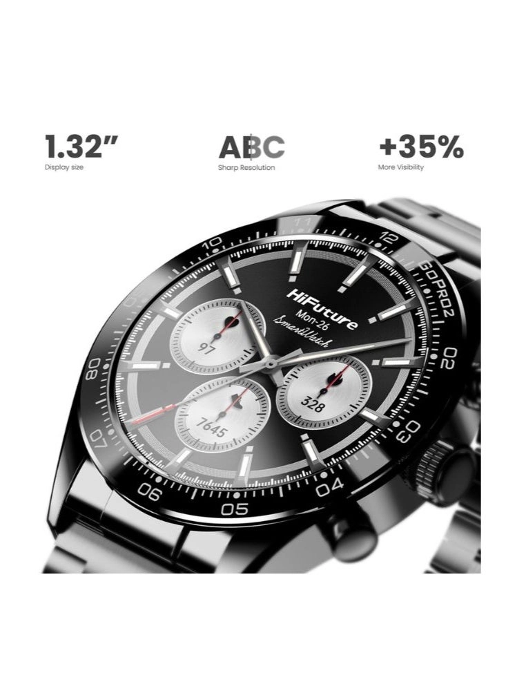 GO PRO2 34mm Stainless Steel