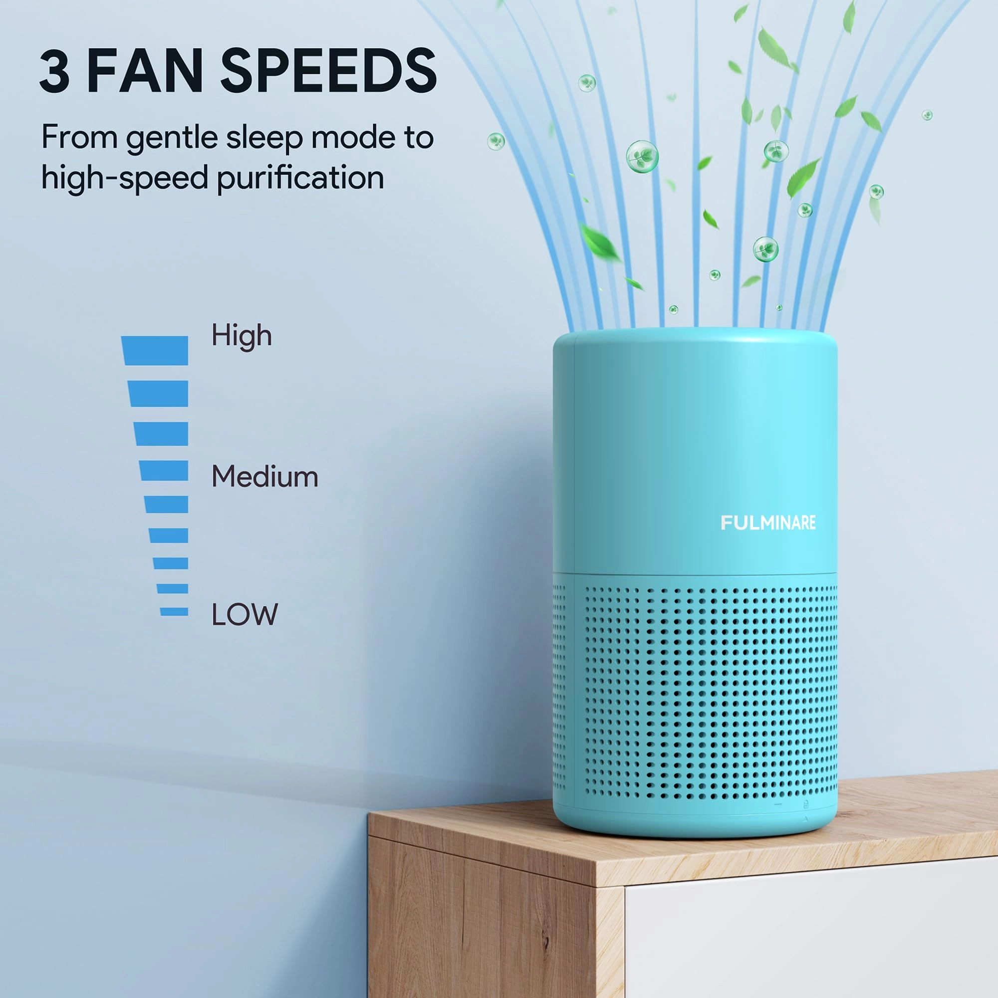 PU-P05 - H13 HEPA 3 Speeds 24dB