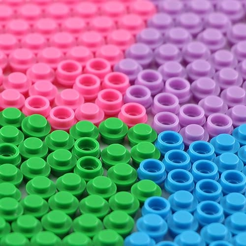 Round Plates 1X1 - 1000 pcs