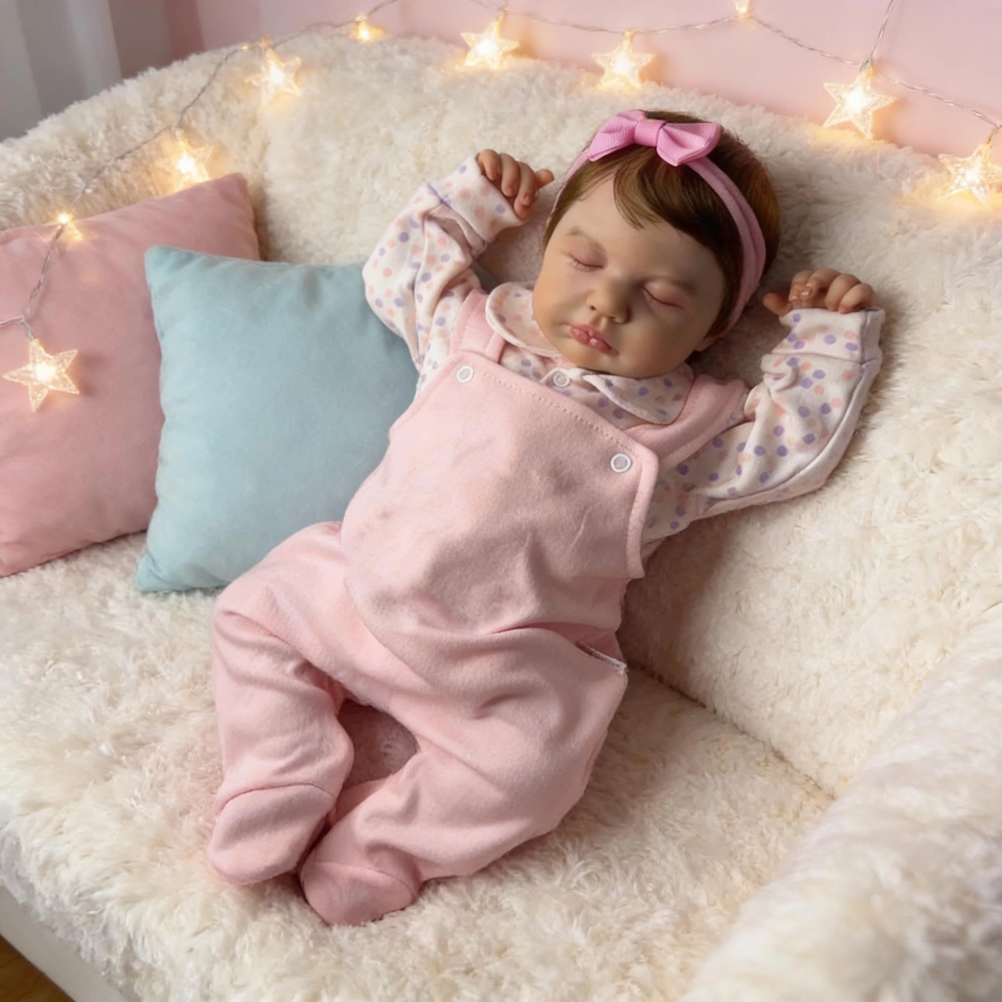 Loulou Reborn Baby Doll - 20 inch Full Body Vinyl Girl Ages 3+