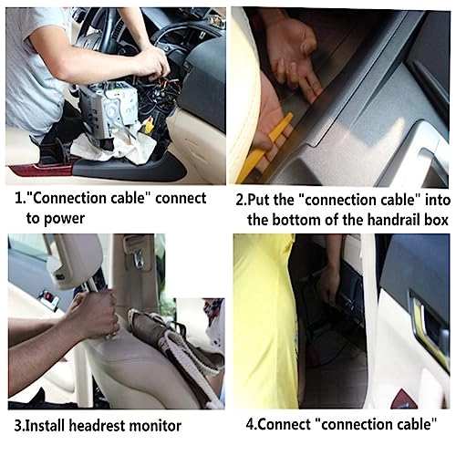 headrest display MP5 player - 7 inch