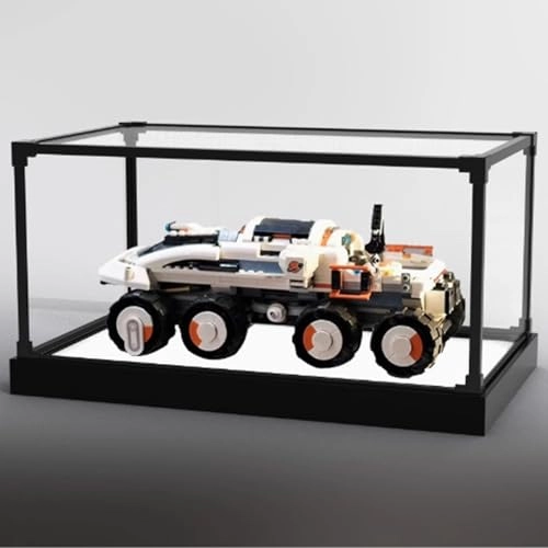 Acrylic Display Case for LEGO Space Crane 60432 - 3mm thickness