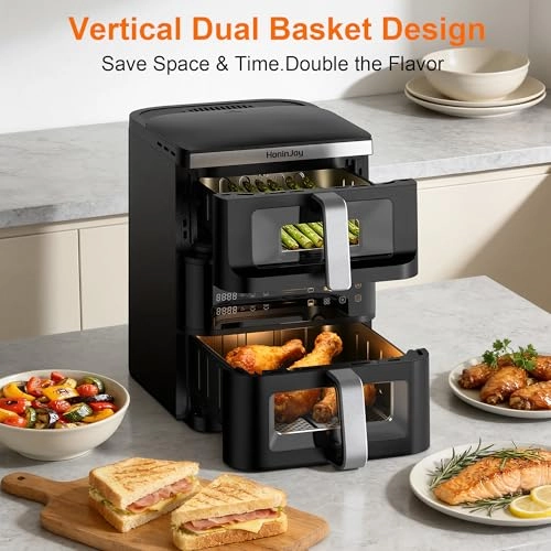 Double Basket Airfryer 4+8L MTD-002A