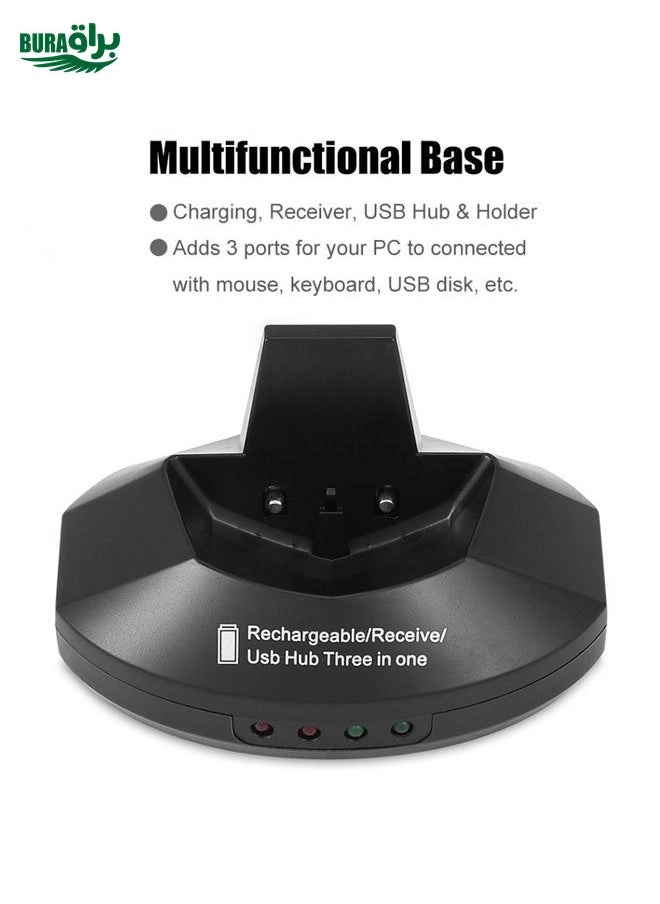 MZ-011 Rechargeable Optical Mouse - Wireless